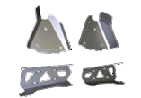 CV Joint/A-Arm Guards Front and Rear- Rincon 680 2006-2011