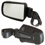 UTV Mirrors. Left & Right side. 1.75" STEEL CLAMPS