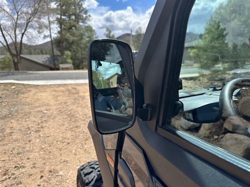 （石垣様用）ガーパイク 化石 レプリカ Kawasaki Ridge HVAC Mirror kit. Left & Right side