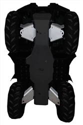 GRIZZLY 350/450 4-PIECE ALUMINUM A-ARM & CV BOOT GUARD SET