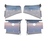 Ricochet 4 Piece Front & Rear A-Arm Guard Set RZR 2008-2010 (not s model)