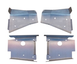 Ricochet 4 Piece Front & Rear A-Arm Guard Set RZR 2008-2010 (not s model)