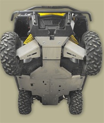 CAN-AM COMMANDER COMPLETE ALUMINUM SKID PLATE SET