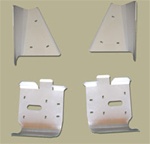 Ricochet  Front & Rear A-Arm Guards Sportsman 500 2010-2011