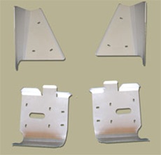 Ricochet  Front & Rear A-Arm Guards Sportsman 500 2010-2011