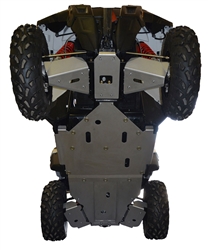 SPORTSMAN ACE 7-PIECE COMPLETE ALUMINUM SKID PLATE SET