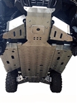 HONDA PIONEER 1000 & 1000-5 - 9-PIECE COMPLETE SKID PLATE SET IN ALUMINUM