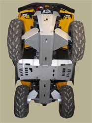 Outlander 1000 XMR Ricochet skid plate system