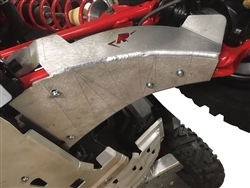 4-PIECE ALUMINUM A-ARM & CV BOOT GUARD SET, POLARIS SPORTSMAN 1000 S