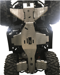 6-PIECE COMPLETE ALUMINUM SKID PLATE SET, POLARIS SPORTSMAN TRAIL 570