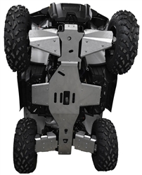 6-PIECE COMPLETE ALUMINUM SKID PLATE SET, 2021-2024 POLARIS SPORTSMAN 570 BASE MODEL