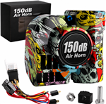 12V UTV Air Horn Kit with Built-in Compressor