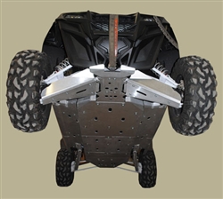 Complete Skid Plate Set (P/N 7557F-J) 
RZR XP 900 Jagged-X