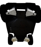 2015 RZR 900S & 900/4 Piece Front & Rear A-Arm Guard Set