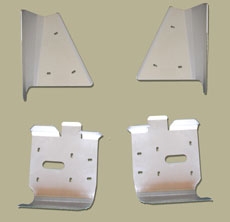 Ricochet Sportsman 500/700/800 X2/Touring 4-Piece Front & Rear A-Arm Guard Set 2010-2011