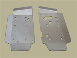 Floor Board Skid Plates Bruteforce 650i/750 All Years