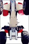 Standard Complete Set  
TRX400EX 1999-2008 
Standard Complete Skid Plate Set  
(Includes: full frame, a-arm & standard swing arm skids)