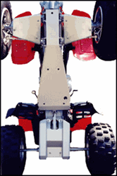 Standard Complete Set  
TRX400EX 1999-2008 
Standard Complete Skid Plate Set  
(Includes: full frame, a-arm & standard swing arm skids)