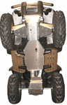 Bruteforce 650 -  Prairie 650/700 2001-2006 - Twin Peaks 2004-2005 Ricochet skid plate system