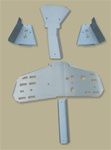Outlander 800 X-MR Ricochet skid plate system 2011+