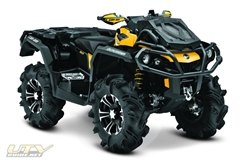 2013 Outlander X-MR  Ricochet skid plate system