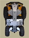Outlander 800R/1000 2012 Ricochet skid plate system