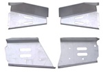 Ricochet Front & Rear A-Arm Guards for Polaris XP550/850